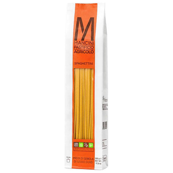 モンテ物産 マンチーニ スパゲッティーニ 1.8mm 500g×12袋入【日本出荷】