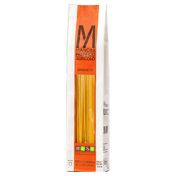 モンテ物産 マンチーニ スパゲッティ 2.2mm 500g×12袋入【日本出荷】