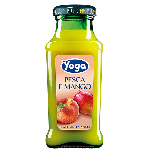 Monte Bussan Yoga Pesca e Mango (Peach & Mango) 200ml bottle x 24 bottles [shipped in Japan]
