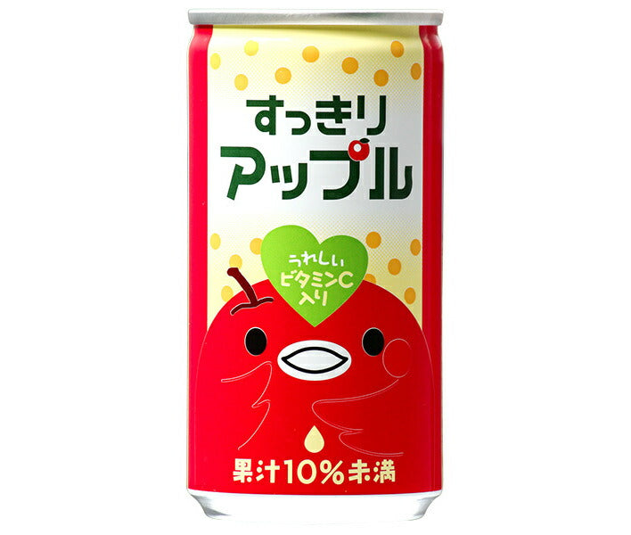 Tominaga Boeki Kobe Settlement Refreshing Apple 185g can x 30 pieces [Shipped in Japan]