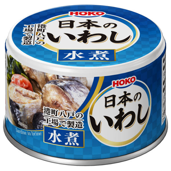 Hoko Japanese sardines boiled in water 140g x 24 pieces [shipped in Japan]