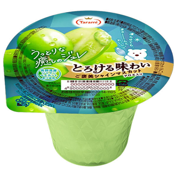 [Expiration date 2026.04.27 or later] Tarami Melting Taste Reward Shine Muscat 200g x 24 (6 x 4) pieces [Shipped in Japan]