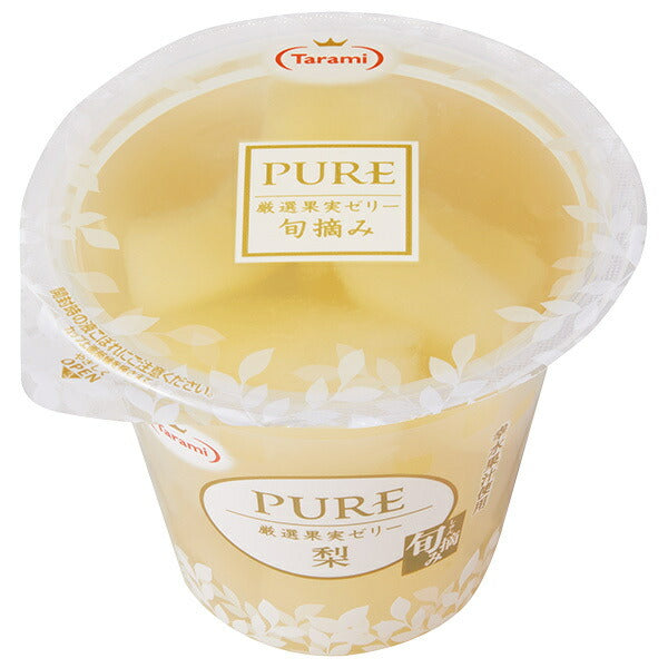 Tarami PURE Pear Jelly 270g x 18 (6 x 3) pieces [Shipped in Japan]