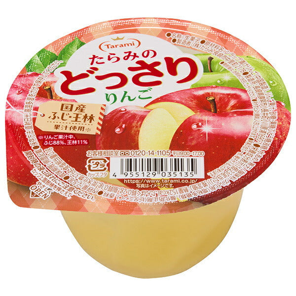 たらみ たらみのどっさり りんご 230g×24(6×4)個入【日本出荷】
