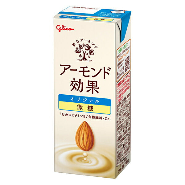 Glico Dairy Almond Effect Original Microsugar 200ml paper pack x 24 pieces [shipped in Japan]