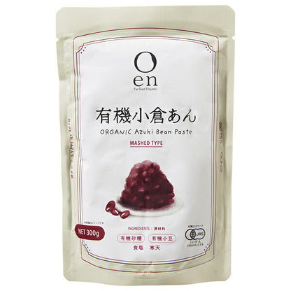 遠藤製餡 en 有機小倉あん 300g×20(5×4)袋入【日本出荷】