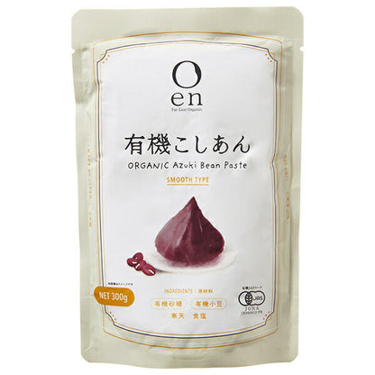 遠藤製餡 en 有機こしあん 300g×20(5×4)袋入【日本出荷】