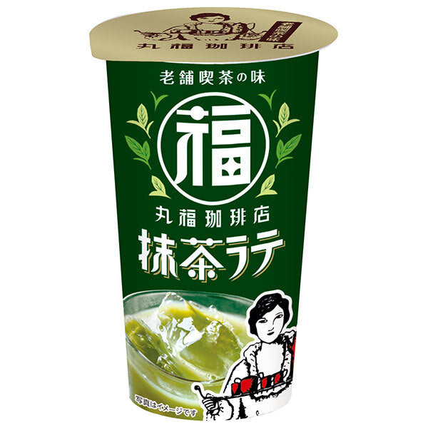 メロディアン 丸福珈琲店監修 抹茶ラテ 200g×24本入【日本出荷】