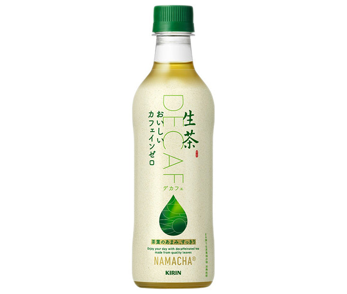 Kirin Namacha Delicious Caffeine Zero 430ml PET bottle x 24 pieces [Shipped in Japan]