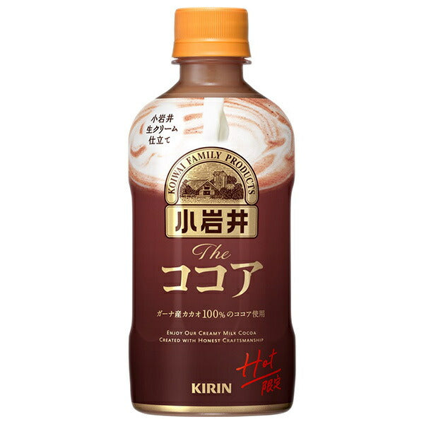 Kirin [For HOT] Koiwai The Cocoa 400ml plastic bottle x 24 bottles [Shipped in Japan]