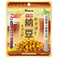 カンロ サクポリ納豆スナック 旨みしょうゆ味 21g×10袋入【日本出荷】
