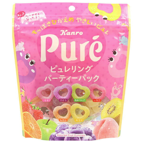 カンロ ピュレリング パーティーパック 156g×4袋入【日本出荷】