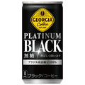 Coca-Cola Georgia Platinum Black 185g can x 30 pieces [shipped in Japan]