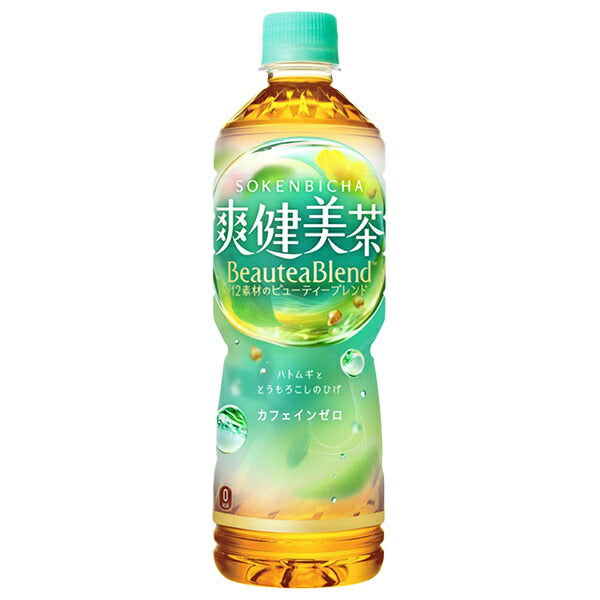 Coca-Cola Soukenbicha 600ml plastic bottle x 24 bottles [shipped in Japan]