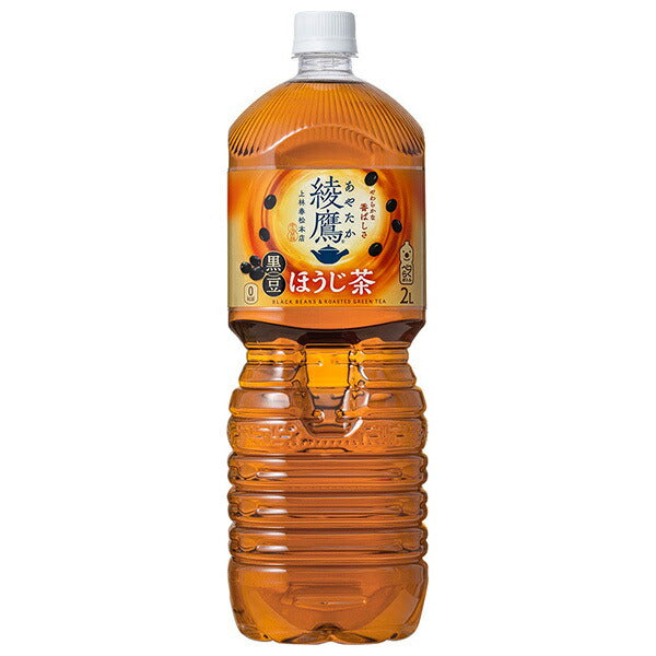 Coca-Cola Ayataka Black Bean Hojicha 2L PET bottles x 6 bottles [Shipped in Japan]