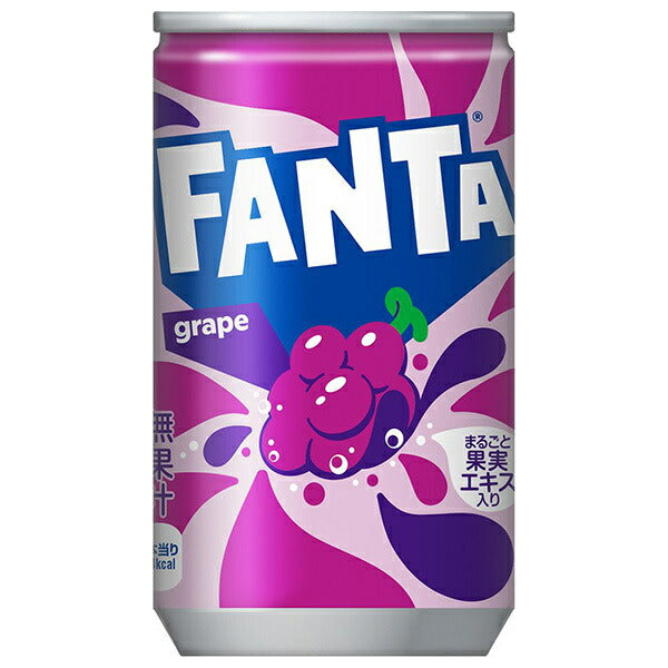 Coca-Cola Fanta Grape 160g can x 30 pieces [shipped in Japan]