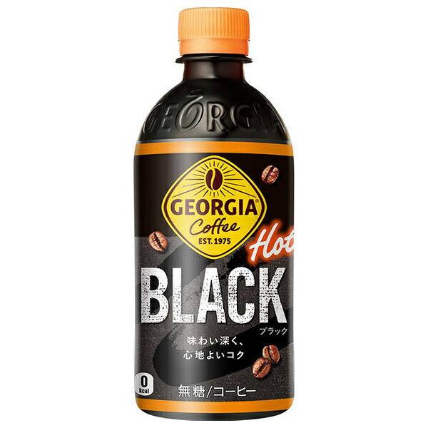 Coca-Cola [For HOT] Georgia Black 440ml plastic bottle x 24 bottles [shipped in Japan]