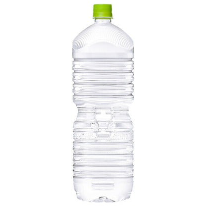 コカコーラ い ろ は す天然水 ラベルレス 2Lペットボトル×8本入【日本出荷】