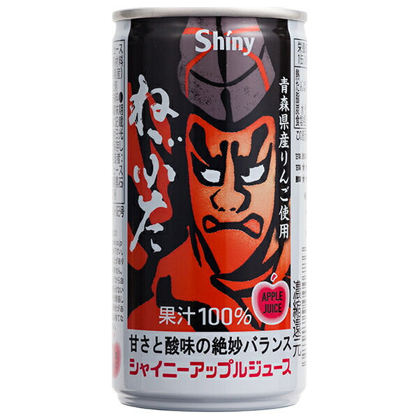 青森県りんごジュース シャイニー ねぶた 190g缶×30本入【日本出荷】