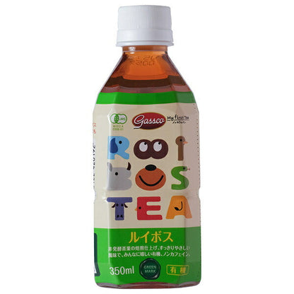 ガスコ Gass(ガス) オーガニックルイボス 350mlペットボトル×24本入【日本出荷】