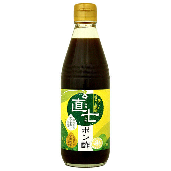 旭フレッシュ 高知県産 直七 ぽん酢 360ml瓶×10本入【日本出荷】