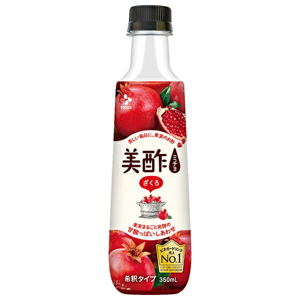 CJジャパン 美酢(ミチョ) ミニざくろ 350mlペットボトル×20本入【日本出荷】