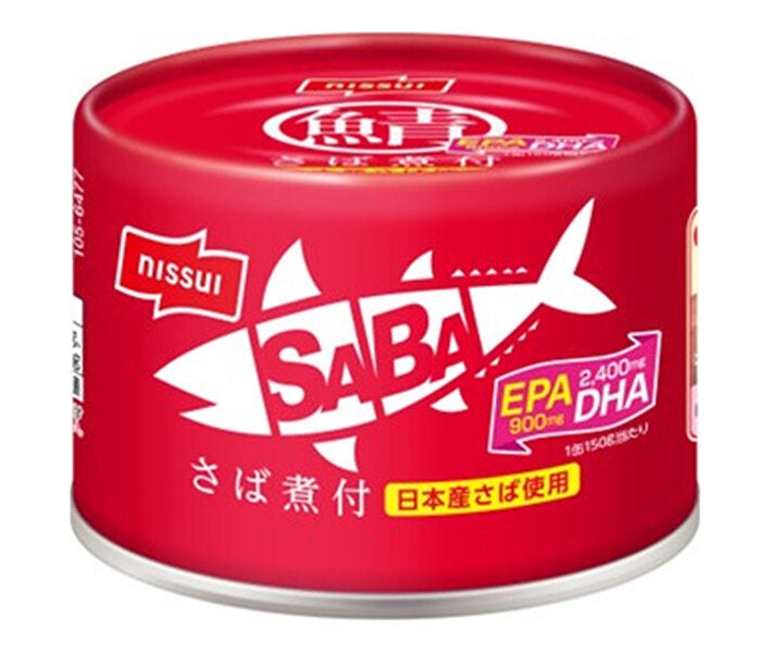 ニッスイ SABA さば煮付 150g缶×24個入【日本出荷】