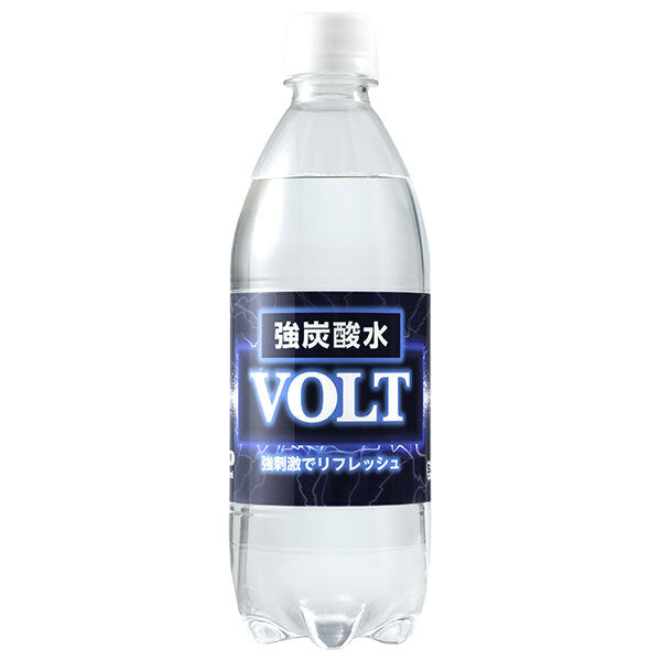 Surf Beverage VOLT Strong Carbonated Water 500ml PET bottles x 24 bottles [Shipped in Japan]