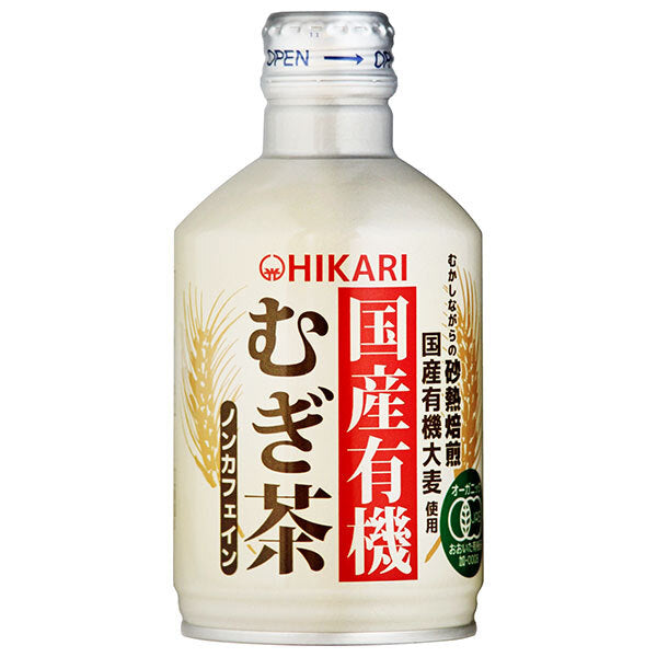 光食品 国産有機 むぎ茶 275g×24本入【日本出荷】