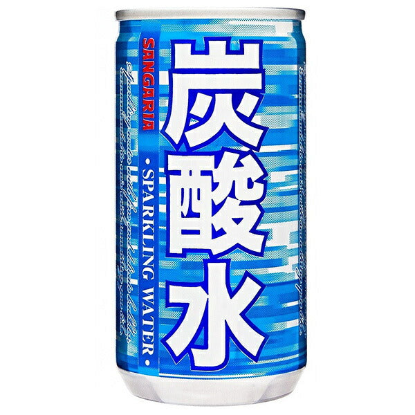 Sangaria carbonated water 185ml can x 30 pieces [shipped in Japan]
