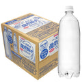 サンガリア 伊賀の天然水 強炭酸水 (ラベルレス) 1Lペットボトル×12本入【日本出荷】