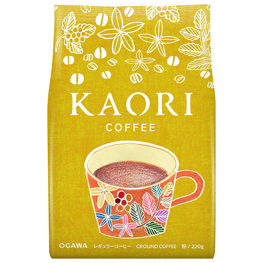Ogawa Coffee Kaori Coffee (Powder) 220g x 12 bags [Shipped in Japan]