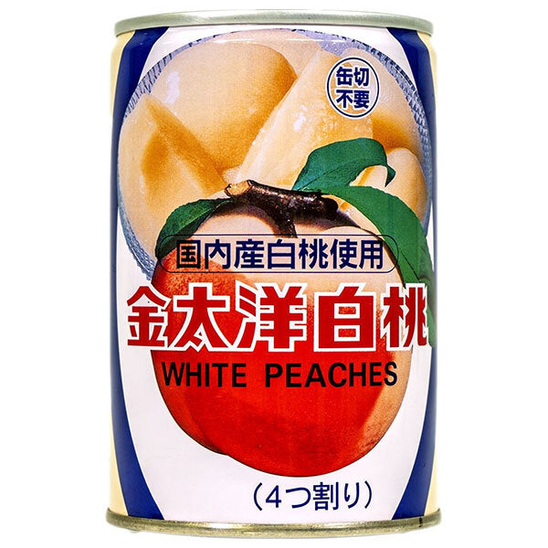 太洋食品 国内産 白桃 4つ割り 420g缶×12本入【日本出荷】