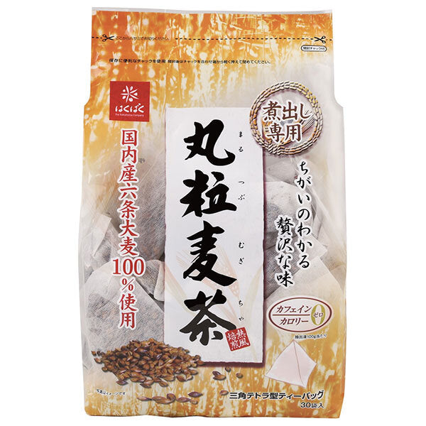 Hakubaku Round Grain Barley Tea 30 bags x 12 bags [shipped in Japan]
