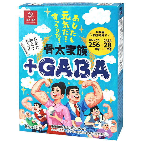 Hakubaku Boned Family +GABA 100g (10g x 10 bags) x 12 pieces [Shipped in Japan]