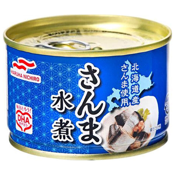 マルハニチロ さんま水煮 150g×24個入【日本出荷】