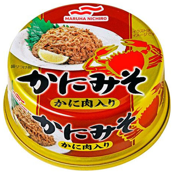 マルハニチロ かにみそ かに肉入り 50g×24個入【日本出荷】
