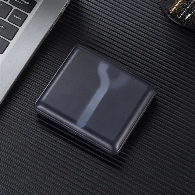 Waterproof Transparent Cigarette Case for Men