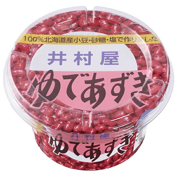 井村屋 北海道 カップゆであずき 300g×24個入【日本出荷】