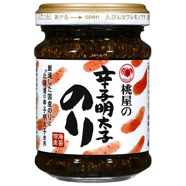 Momoya Karashi Mentaiko Nori 95g bottle x 6 pieces [shipped in Japan]
