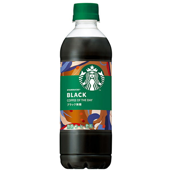 Suntory Starbucks COFFE OF THE DAY Black 450ml plastic bottle x 24 pieces [shipped in Japan]