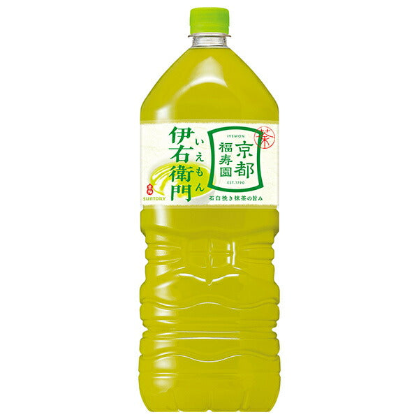 Suntory Green Tea Iemon 2L plastic bottles x 6 pieces [shipped in Japan]
