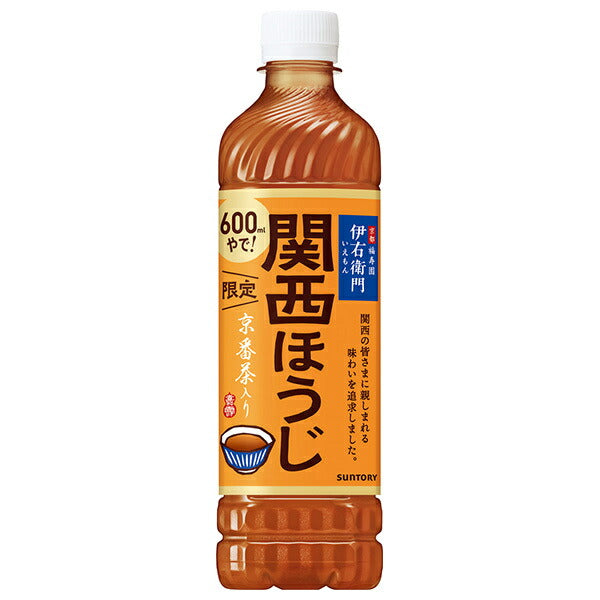 Suntory Iemon Kansai Houji (region limited) [For hand sale] 600ml plastic bottle x 24 pieces [Shipped in Japan]