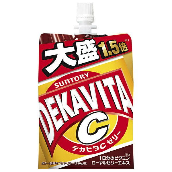 サントリー デカビタC ゼリー(6個パック) 270gパウチ×30(6×5)本入【日本出荷】