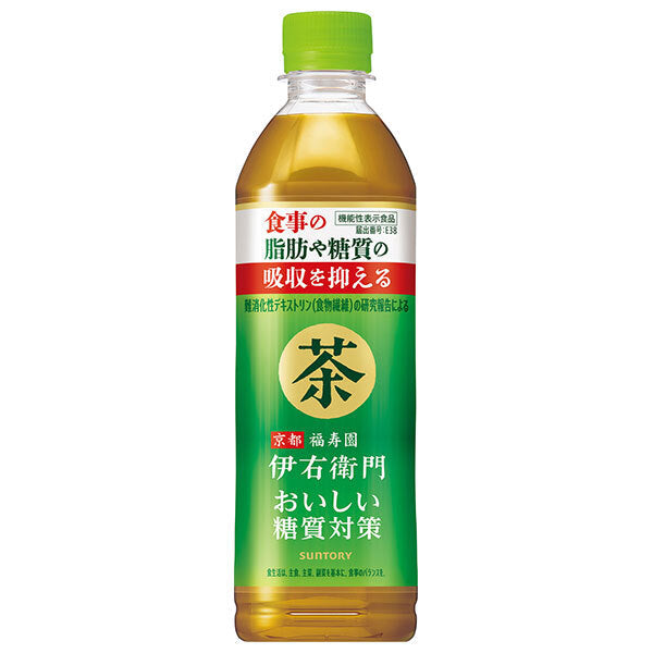 Suntory Iyemon Delicious Sugar Countermeasure [Food with Functional Claims] 500ml PET bottle x 24 pieces [Shipped in Japan]