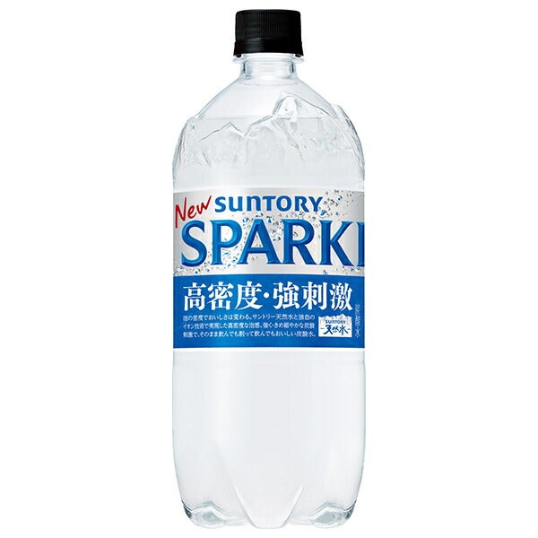 サントリー 天然水 SPARKLING(スパークリング) 1050mlペットボトル×12本入【日本出荷】