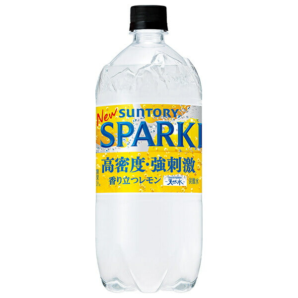 Suntory Natural Water SPARKLING Lemon 1050ml PET bottle x 12 bottles [Shipped in Japan]