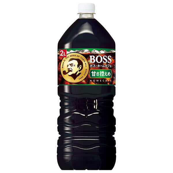 Suntory BOSS Home Cafe Mildly Sweet 2L PET bottles x 6 bottles [Shipped in Japan]