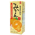 毎日牛乳 国産果汁100% みかん 200ml紙パック×24本入【日本出荷】