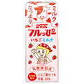 サンA フルッぴーいちごミルク 200ml紙パック×24本入【日本出荷】